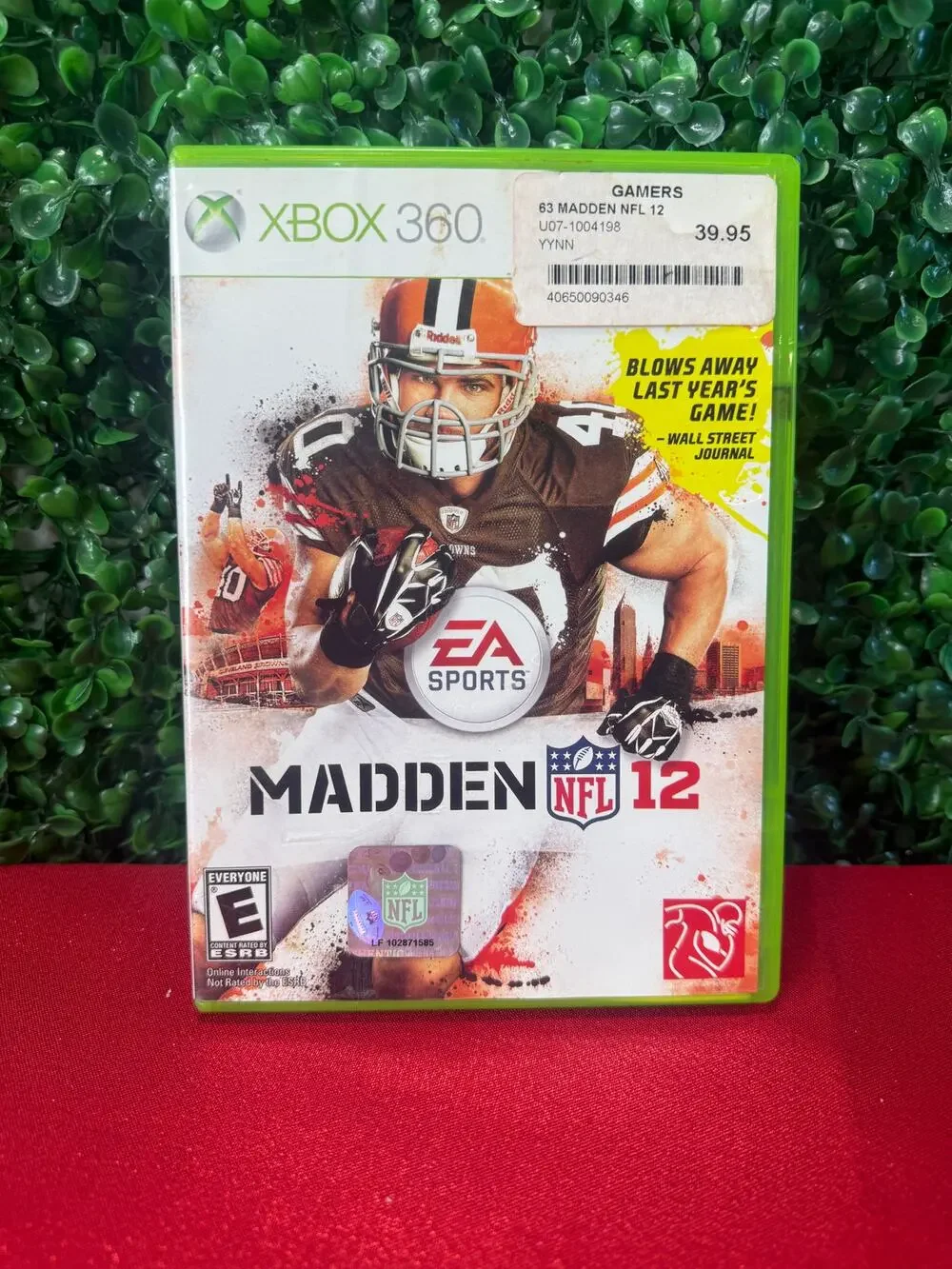 Madden NFL 12 Xbox 360 EA Sports Football Game 2011 - No Manual